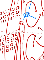 Hannes Kater  Detail Tageszeichnung vom 26.09.2015