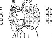 Hannes Kater  Ausschnitt aus einer Zeichnung, 2013