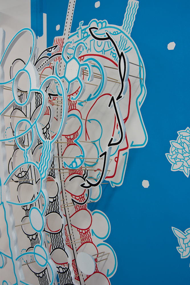 Station 8: Ich-Sortierung (Detail) A Sense of Where You Are, Hannes Kater 2011