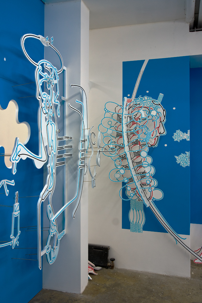 Station 8: Ich-Sortierung (Übergang zum Zeichner) A Sense of Where You Are, Hannes Kater 2011