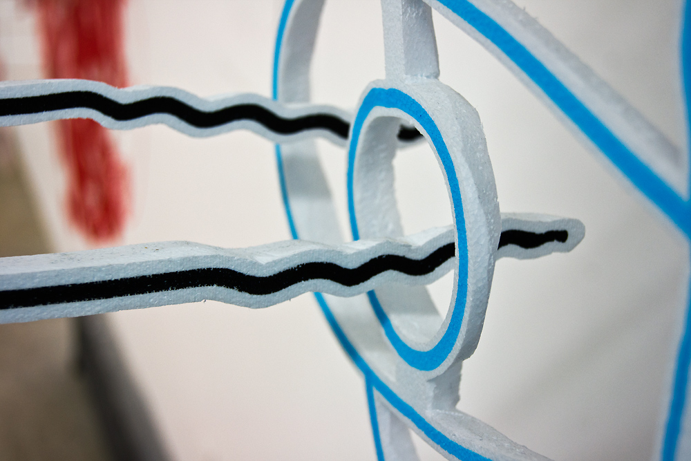 Station 8: Ich-Sortierung (Übergang zum Zeichner, Detail) A Sense of Where You Are, Hannes Kater 2011