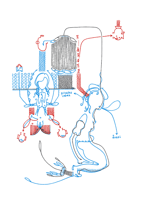 Hannes Kater - Zeichnung f&uuml;r den 11-03-2008