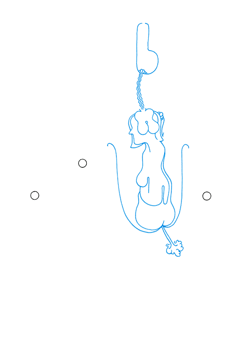 Hannes Kater - Zeichnung f&uuml;r den 11-05-2008