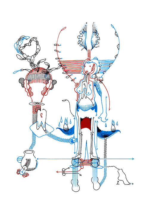 Hannes Kater - Zeichnung f&uuml;r den 11-07-2008