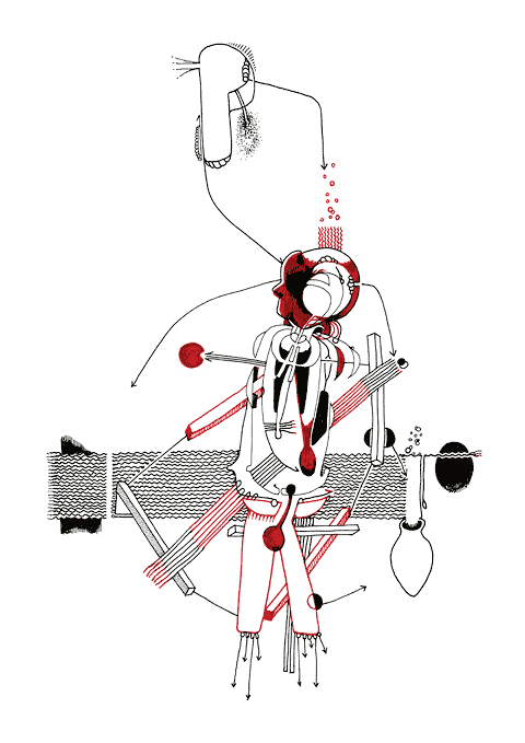 Hannes Kater - Zeichnung f&uuml;r den 11-13-2008
