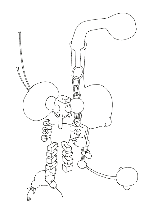 Hannes Kater - Zeichnung f&uuml;r den 11-14-2008