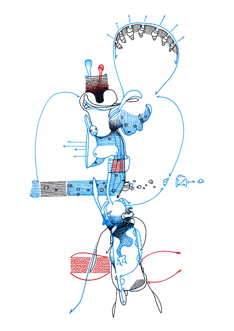 Tageszeichnung f&uuml;r den 21.11.2008