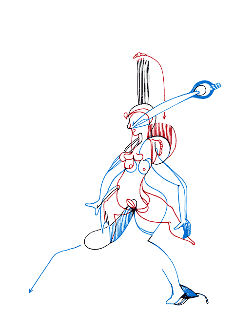 Hannes Kater - Zeichnung f&uuml;r den 11-23-2008