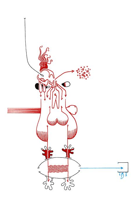 Hannes Kater - Zeichnung f&uuml;r den 12-02-2008