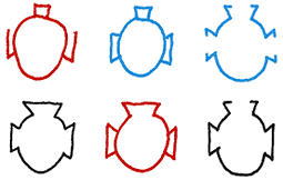 Hannes Kater: Herz- Darsteller Nr. 2  Reihe von Varianten