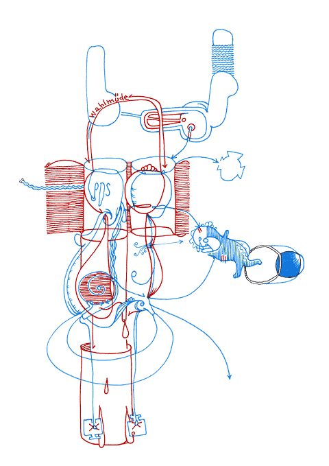 Tageszeichnung f&uuml;r den 11.08.2008