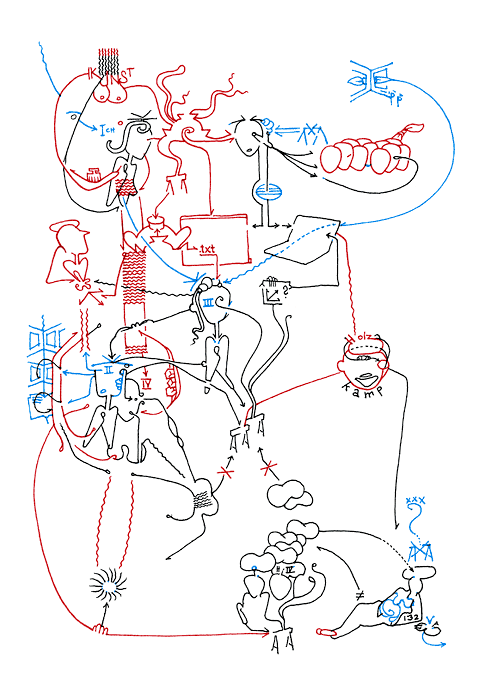 Hannes Kater - Zeichnung f&uuml;r den 06-09-2008