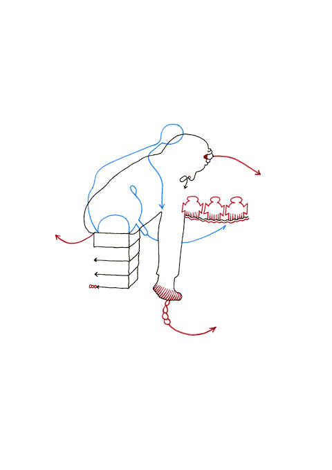 Hannes Kater - Zeichnung f&uuml;r den 07-09-2008