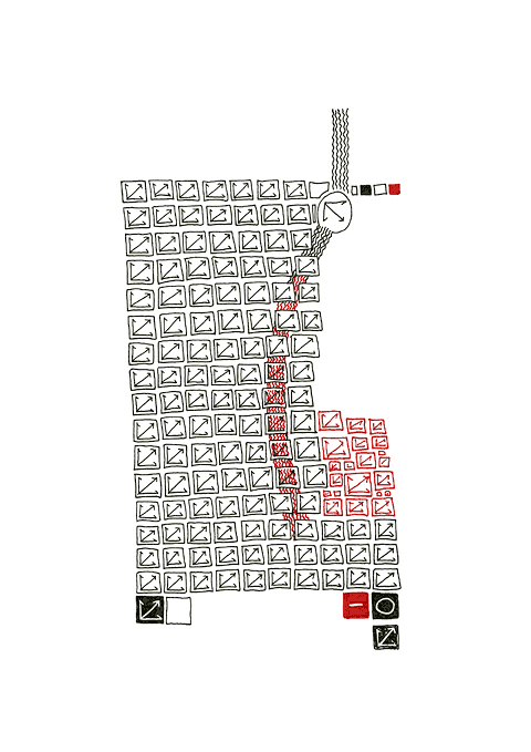 Hannes Kater - Zeichnung f&uuml;r den 10-09-2008