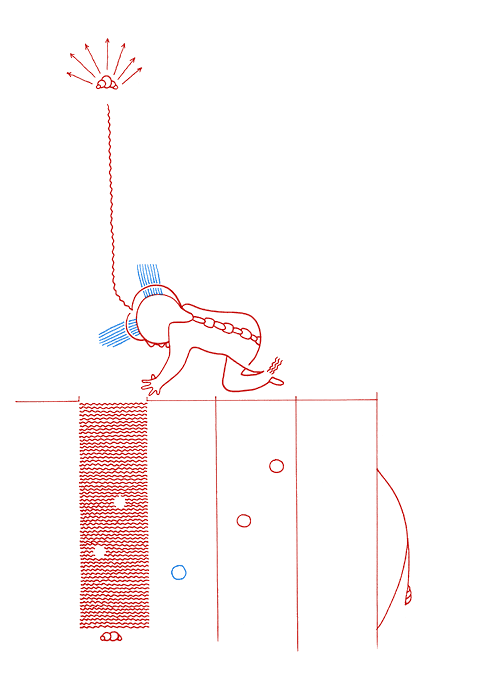 Hannes Kater - Zeichnung f&uuml;r den 11-09-2008