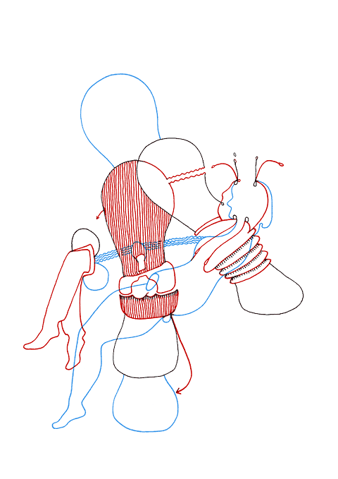 Hannes Kater - Zeichnung f&uuml;r den 25-09-2008