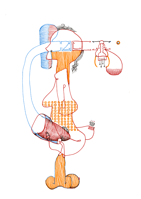Hannes Kater - Zeichnung f&uuml;r den 16-07-2008