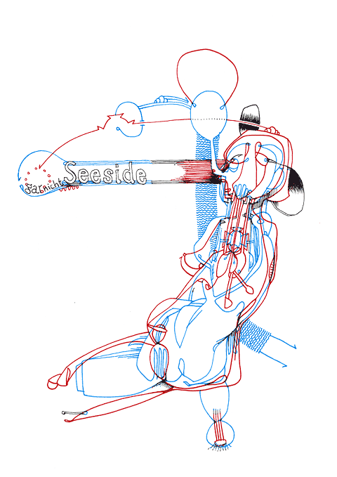 Hannes Kater - Zeichnung f&uuml;r den 17-07-2008