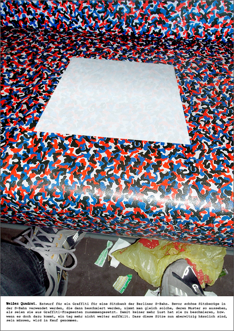 Hannes Kater - Entwurf f&uuml;r ein Graffiti