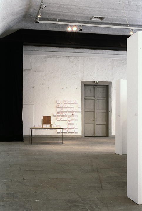 Wiedersehen  79. Herbstausstellung, Kunstverein Hannover 1996/1997: Arbeit von Hannes Kater