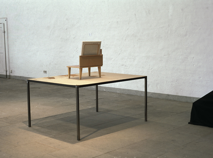 Wiedersehen  79. Herbstausstellung, Kunstverein Hannover 1996/1997: Arbeit von Hannes Kater
