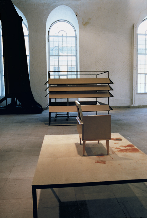 Wiedersehen  79. Herbstausstellung, Kunstverein Hannover 1996/1997: Arbeit von Hannes Kater