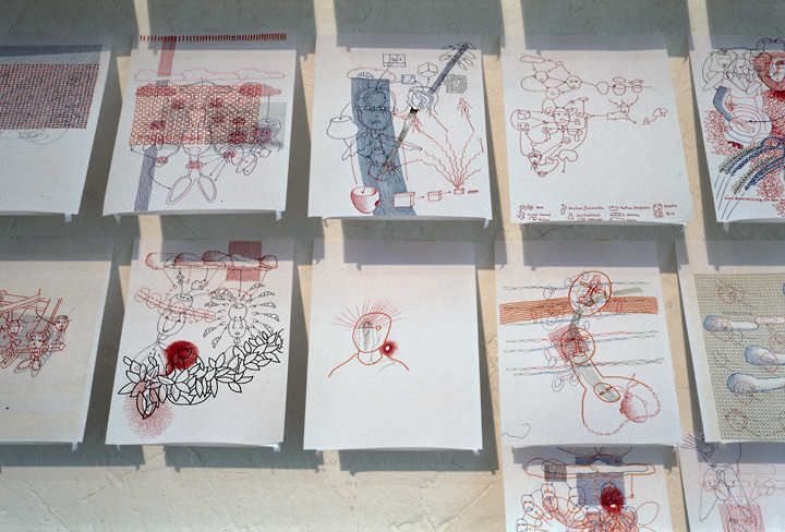 Wiedersehen  79. Herbstausstellung, Kunstverein Hannover 1996/1997: Arbeit von Hannes Kater