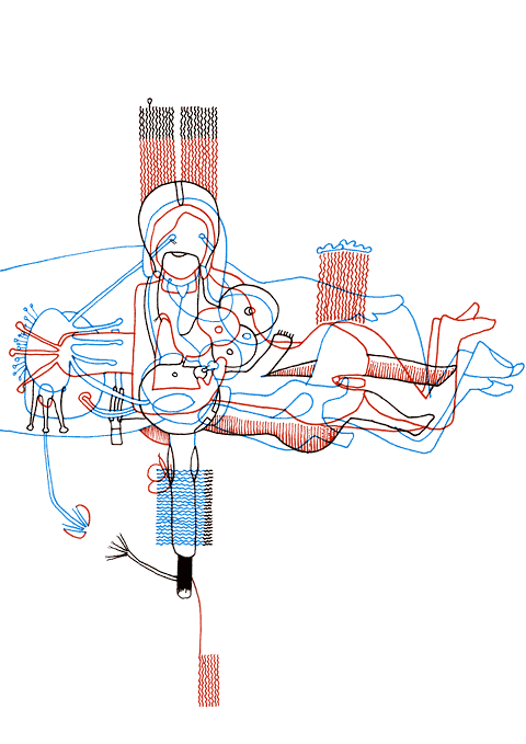 Hannes Kater - Zeichnung f&uuml;r den 31-03-2008