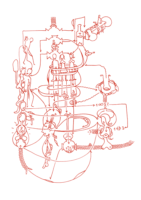Hannes Kater - Zeichnung f&uuml;r den 16-10-2007