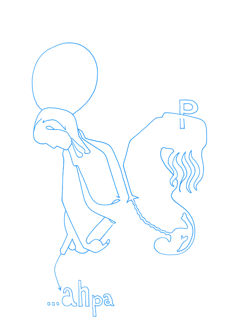 Hannes Kater - Zeichnung f&uuml;r den 31-10-2007