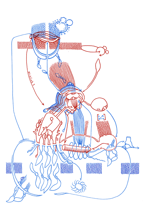 Hannes Kater - Zeichnung f&uuml;r den 24-12-2007