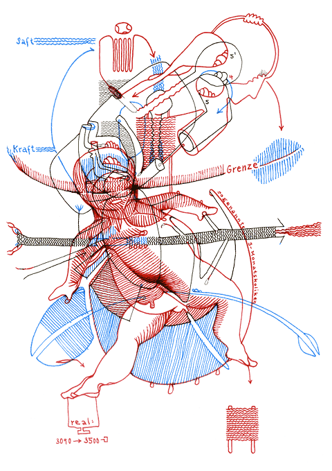 Hannes Kater - Zeichnung f&uuml;r den 28-12-2007