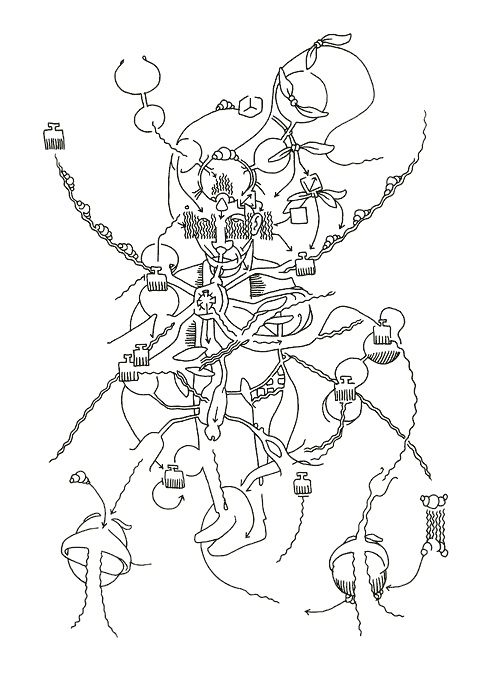 Hannes Kater - Zeichnung f&uuml;r den 16-06-2007