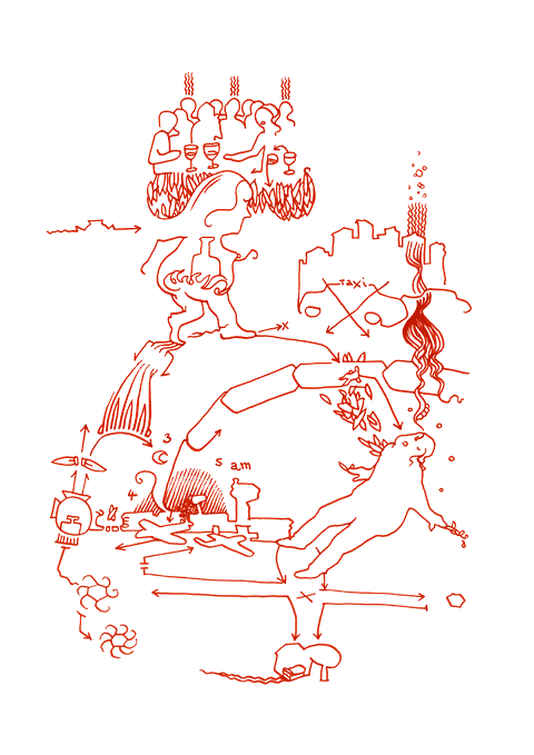 Hannes Kater - Zeichnung f&uuml;r den 11-08-2007