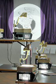 Kater &nbsp;Overheadprojektoreninstallation, 2007