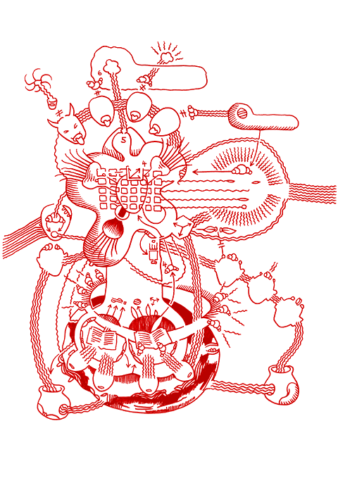 Hannes Kater - Zeichnung f&uuml;r den 30-03-2007