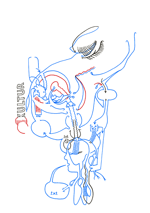 Hannes Kater - Zeichnung f&uuml;r den 19-04-2007