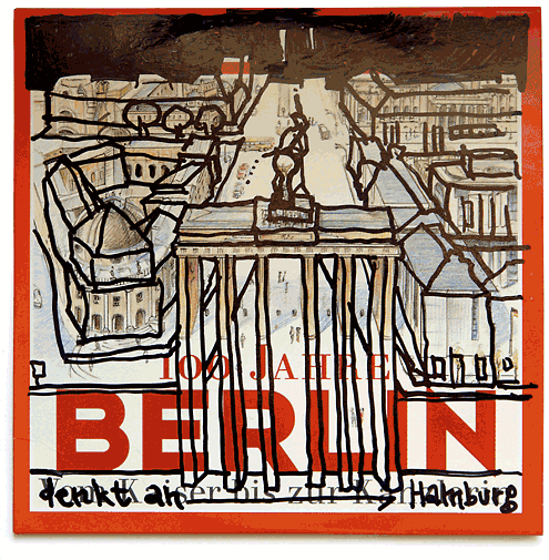 Hannes Kater - Zeichnung f&uuml;r den 13-04-2007