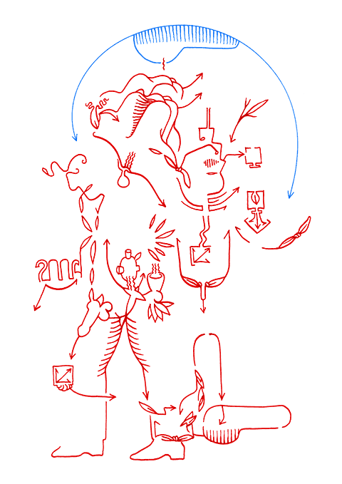 Hannes Kater - Tageszeichnung f&uuml;r den 05-01-2007