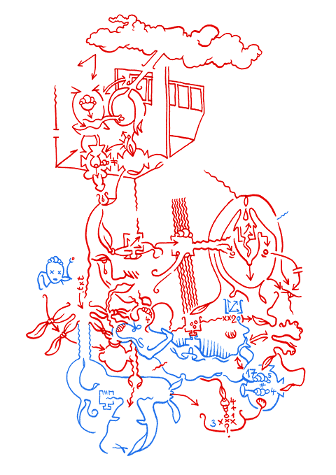 Hannes Kater - Tageszeichnung f&uuml;r den 13-11-2006