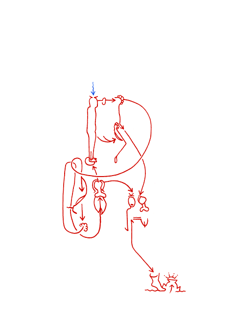 Hannes Kater - Tageszeichnung f&uuml;r den 15-11-2006