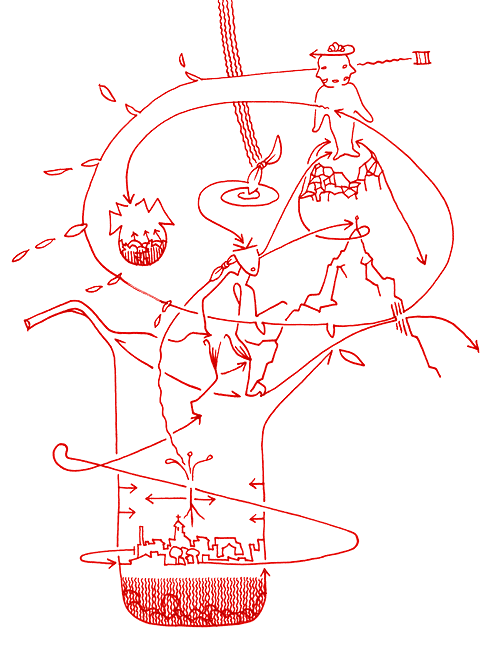 Hannes Kater - Tageszeichnung f&uuml;r den 23-11-2006