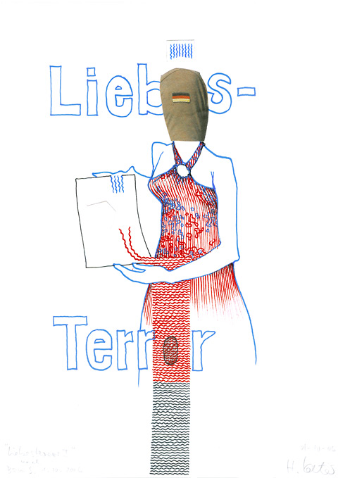 Hannes Kater - Zeichnung f&uuml;r den 01-10-2006