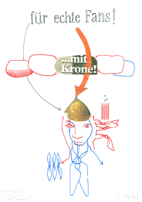 Hannes Kater - Zeichnung f&uuml;r den 01-10-2006