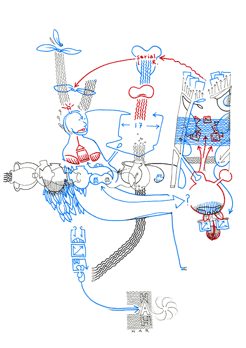 Hannes Kater - Zeichnung f&uuml;r den 23-07-2006