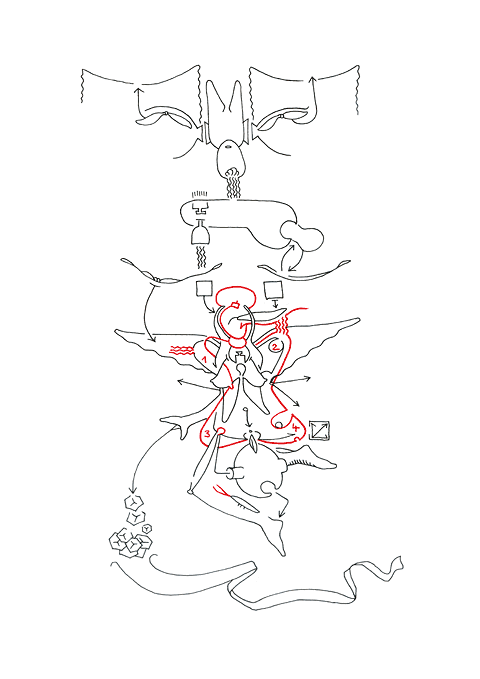 Hannes Kater - Zeichnung f&uuml;r den 06-08-2006