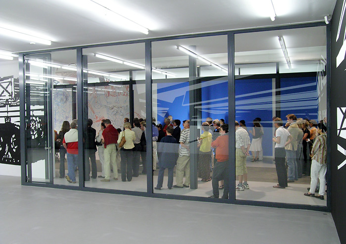 Hannes Kater - Wucherungen und Wandnahmen - Er&ouml;ffnung