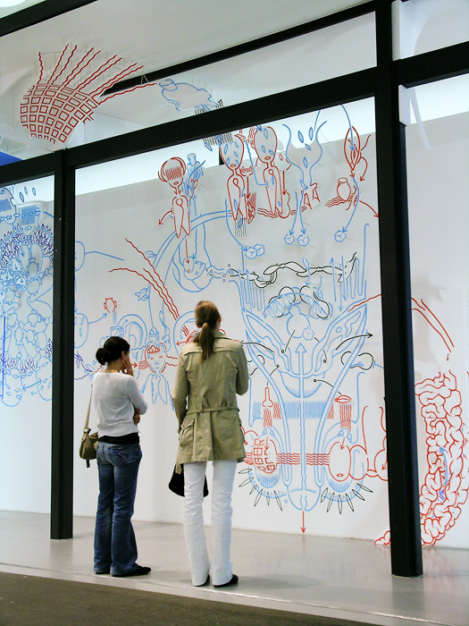 Hannes Kater - Wucherungen und Wandnahmen - Er&ouml;ffnung