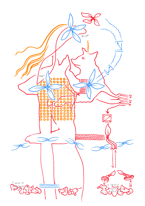 Hannes Kater - Zeichnung f&uuml;r den 19-09-2006