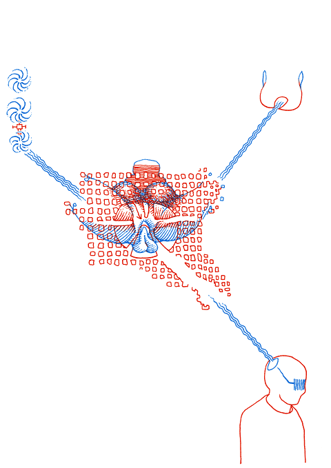 Hannes Kater - drawing from 03/28/2005
